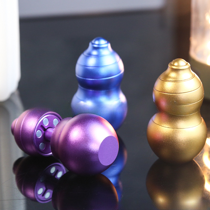Aluminum Alloy Fulu Spinner EDC Stress Relief Toy Magnetic Levitation Toy Finger Spinner Adult Stress Relief