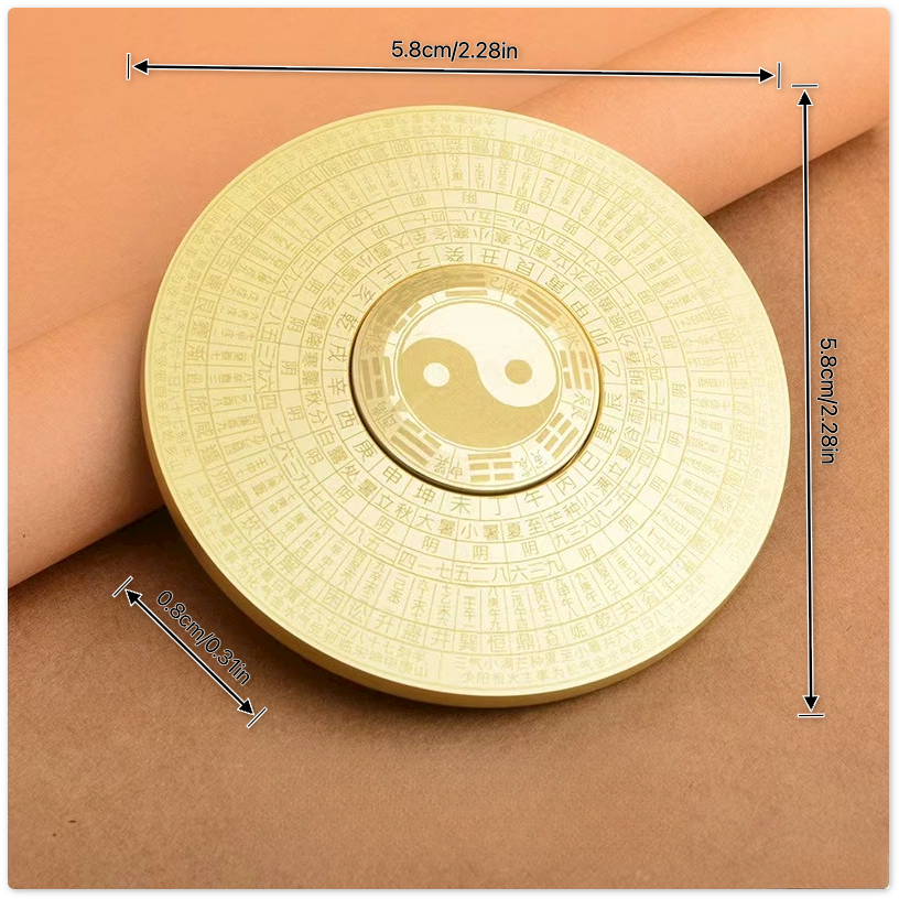 Brass Bagua Compass
