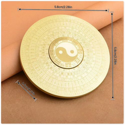 Brass Bagua Compass