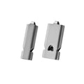High-decibel outdoor emergency whistle made of titanium alloy