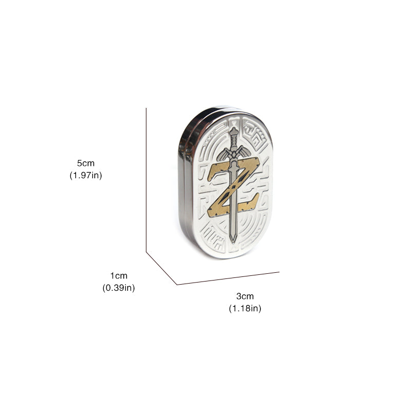 The Legend of Zelda Great Gifts to Give Compact Durable Portable Design Fashionable Metal Texture Ideal for Valentine's Day Father's Day