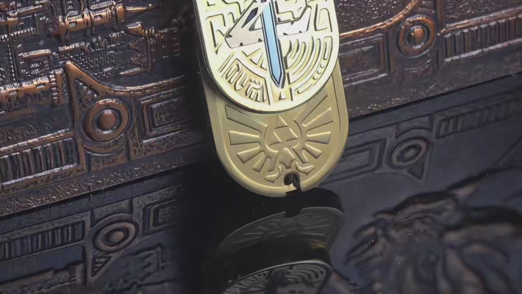 The Legend of Zelda Great Gifts to Give Compact Durable Portable Design Fashionable Metal Texture Ideal for Valentine's Day Father's Day