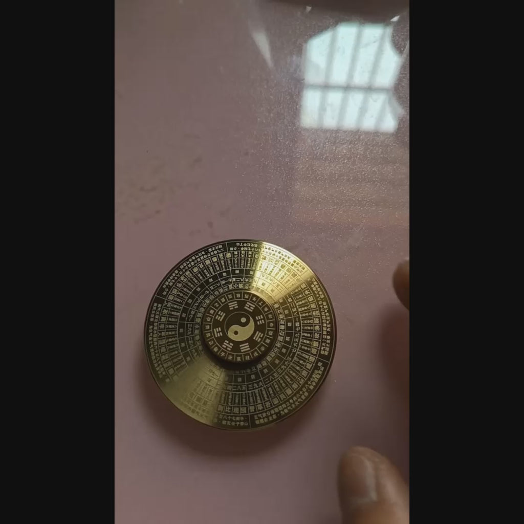 Brass Bagua Compass